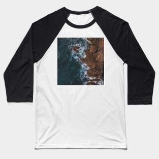 Ocean Waves Baseball T-Shirt